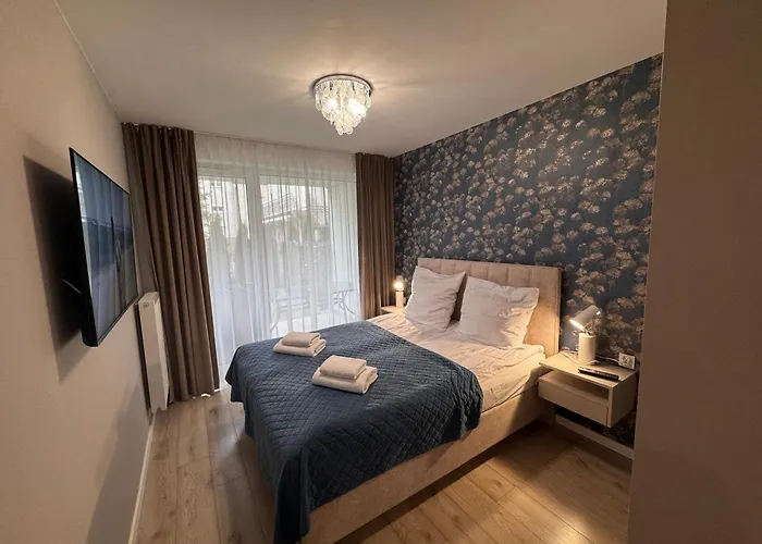 Apartment Whiteblue Garden & Sauna & Fitness